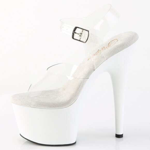 Clear Strap Platform Heels for Pole Dancing, Competition, and Nightlife - Picture 1 of 5
